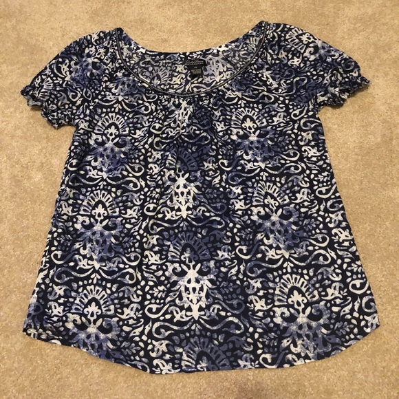 Lucky Brand Tops - NWOT Lucky Brand Beaded Shirt